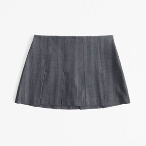 Abercrombie & Fitch Charcoal Mini Skirt skort